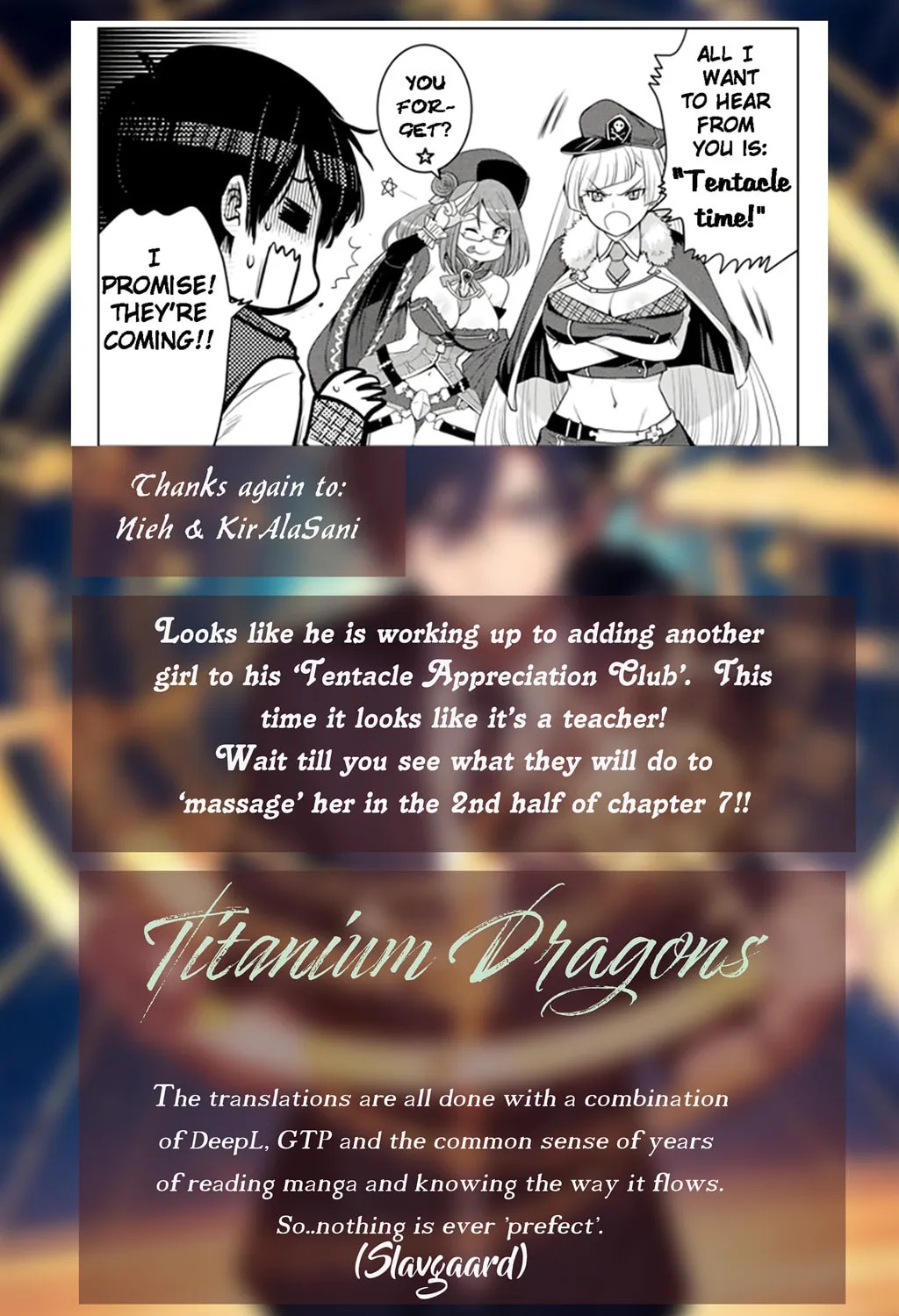 The Rise of the Tentacle Magician Chapter 7.1 page 36 - 