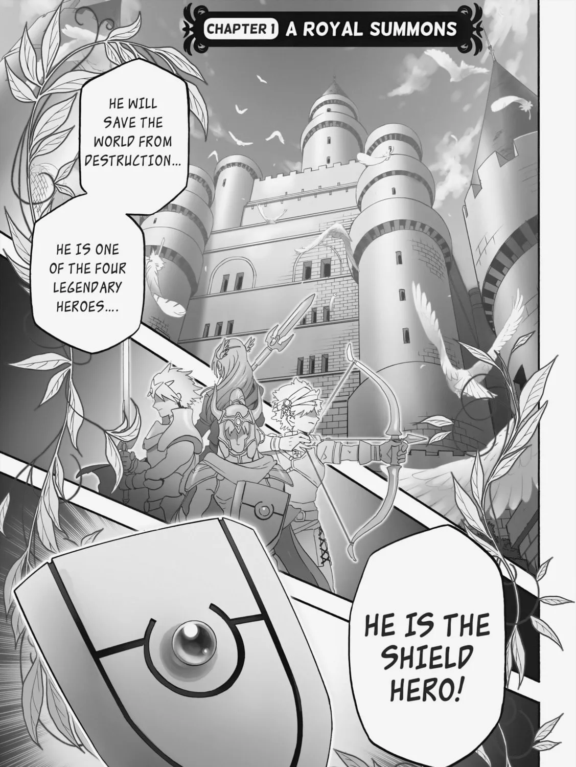 The Rising of the Shield Hero Chapter 1 page 1 - 