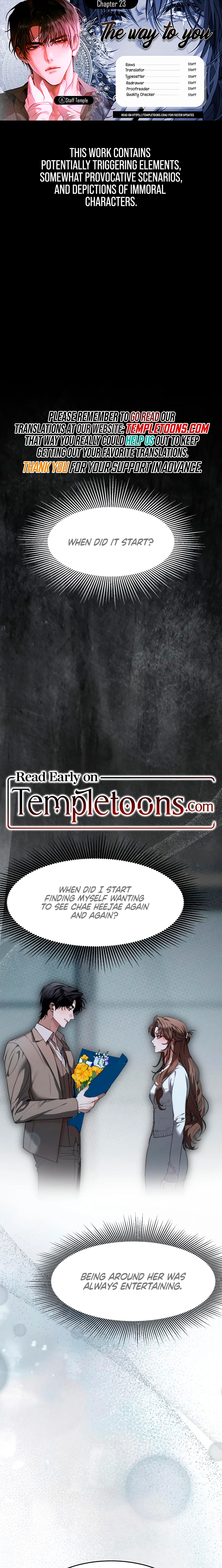 The Road to You Chapter 23 page 1 - 