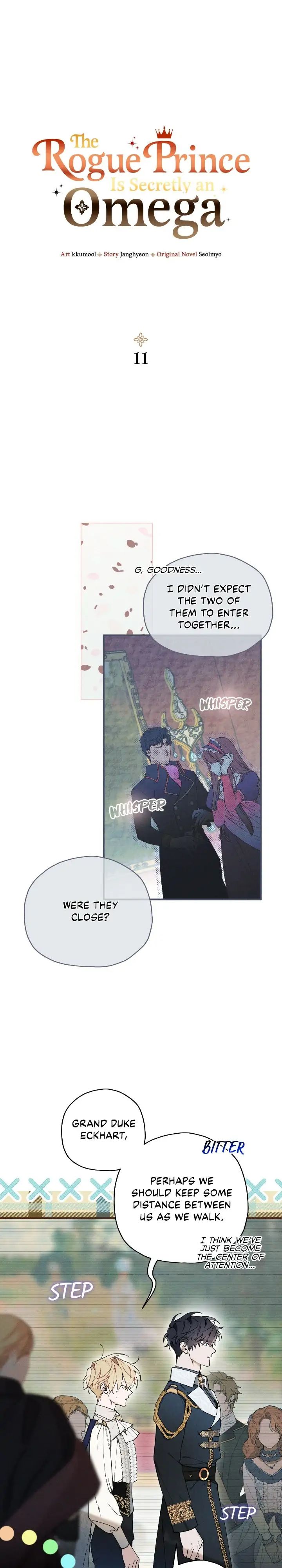 The Rogue Prince Is Secretly an Omega Chapter 11.2 page 1 - 