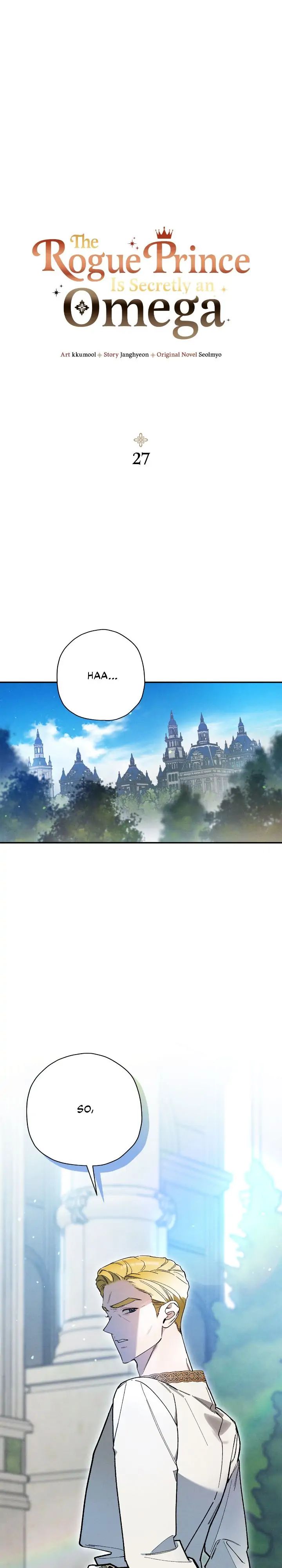 The Rogue Prince Is Secretly an Omega Chapter 27.1 page 1 - 