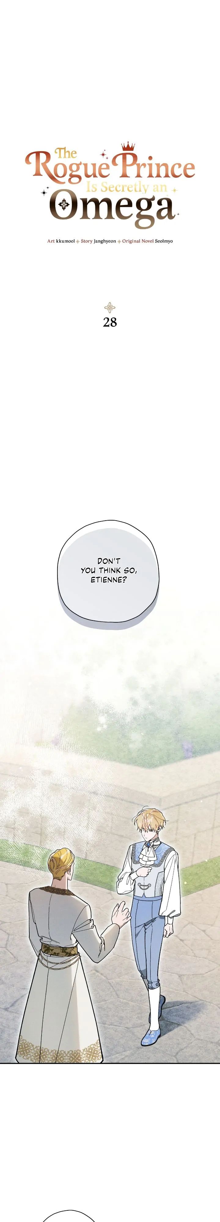 The Rogue Prince Is Secretly an Omega Chapter 28.1 page 1 - 
