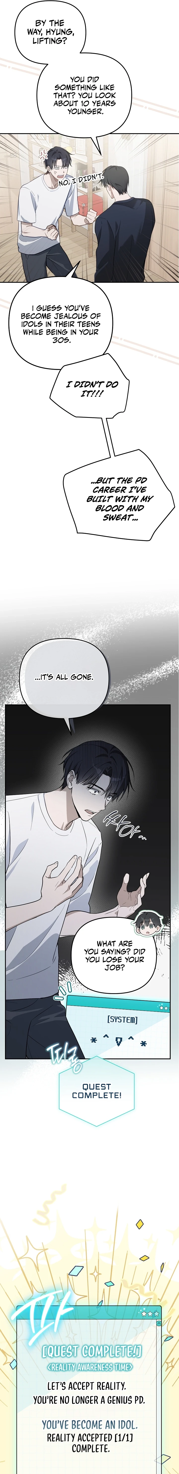 The Rogue Producer Survives as an Idol Chapter 1 page 9 - 