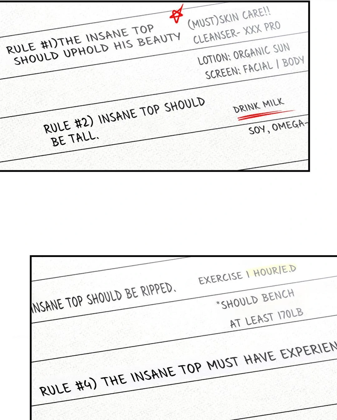 The Rules of Insane Top Chapter 4.1 page 55 - 