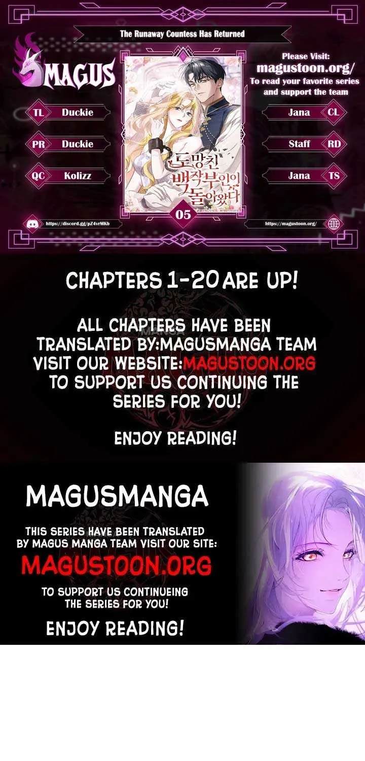 The Runaway Countess Has Returned Chapter 5 page 3 - 