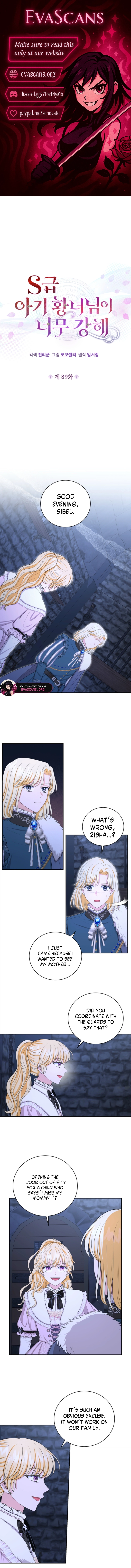 The S-Class Baby Princess Is Too Powerful Chapter 89 page 1 - 