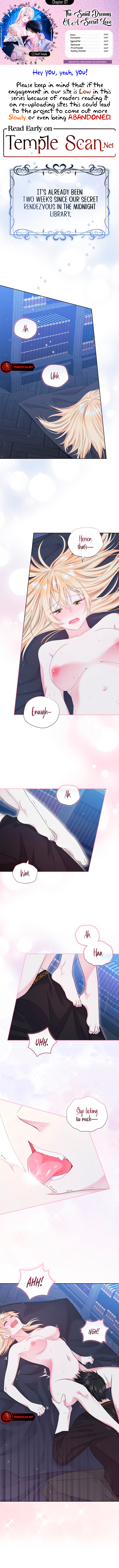 The Saint Dreams Of A Secret Love Chapter 7 page 1 - 