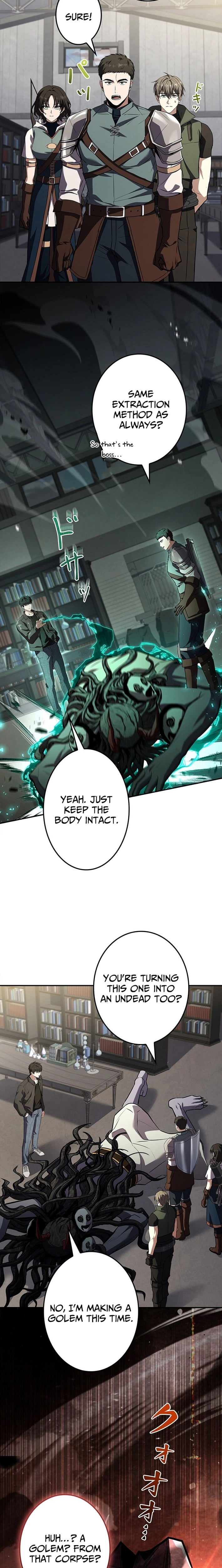 The Saint Levels Up Through Necromancy Chapter 19 page 18 - 