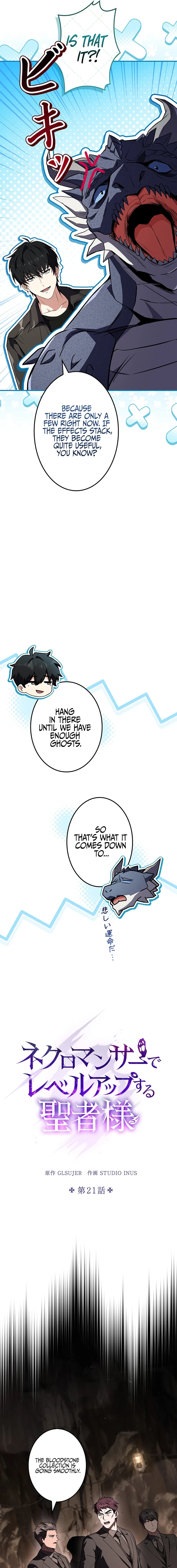 The Saint Levels Up Through Necromancy Chapter 21 page 11 - 