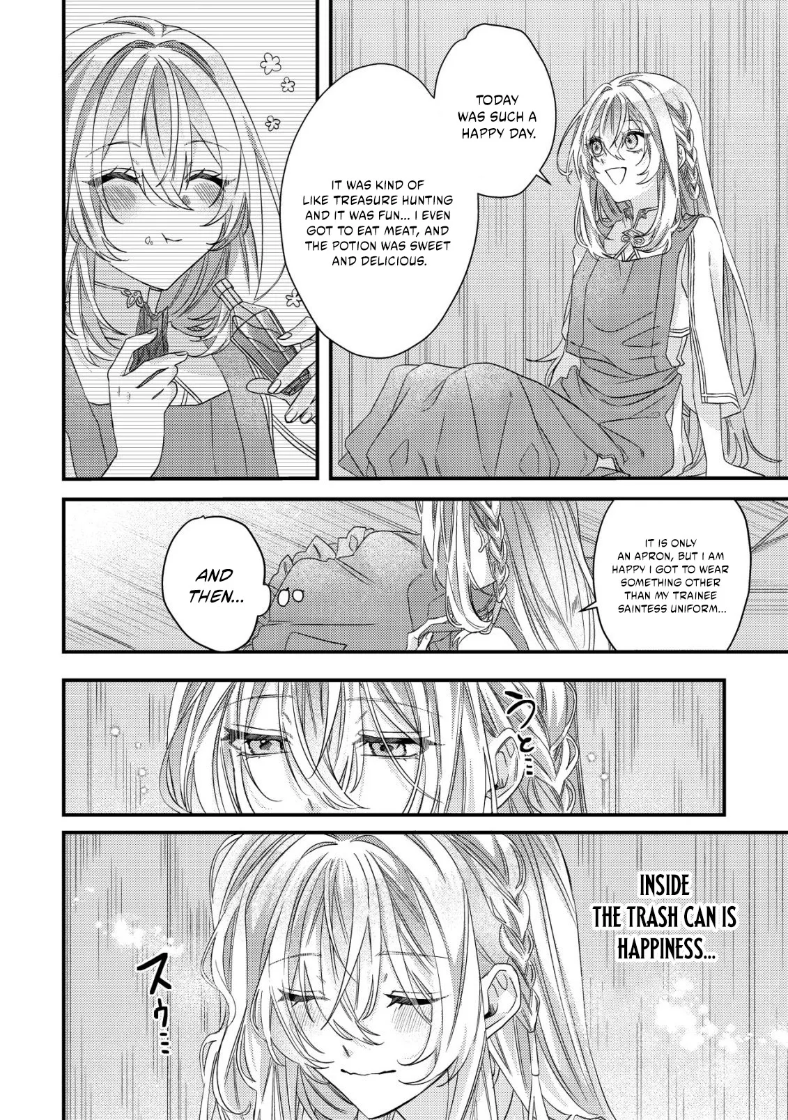 The Saint of the Dumpster: Living a Slow Life of Repairing Ancient Magic Items and Healing Banished Adventurers Chapter 1 page 32 - 