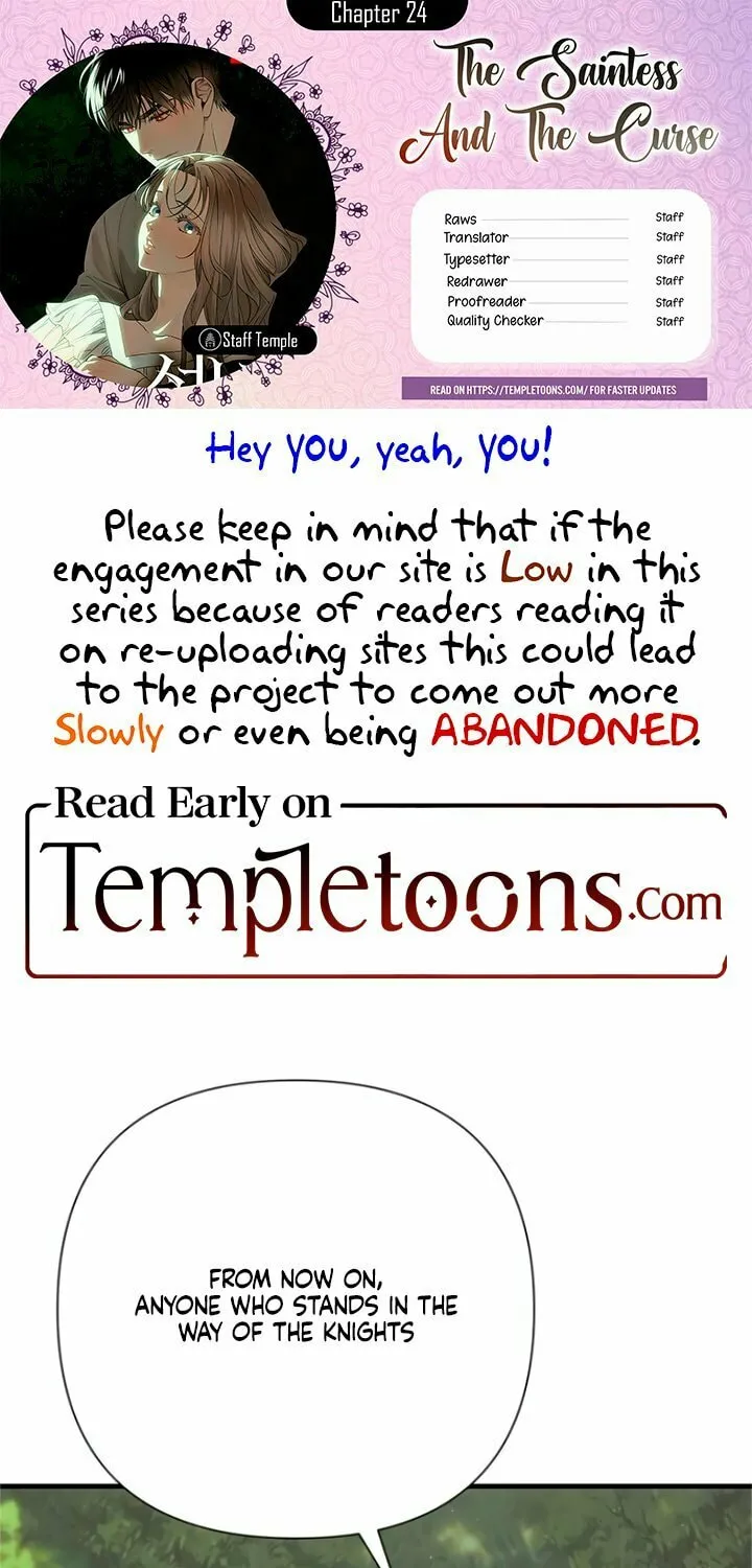 The Saintess And The Curse Chapter 24 page 1 - 