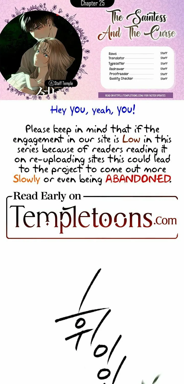 The Saintess And The Curse Chapter 25 page 1 - 