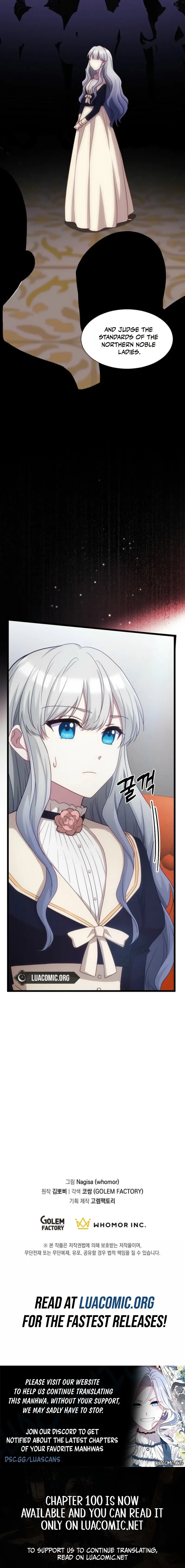 The Saintess Became the Northern Grand Duke’s Daughter Chapter 99 page 12 - 