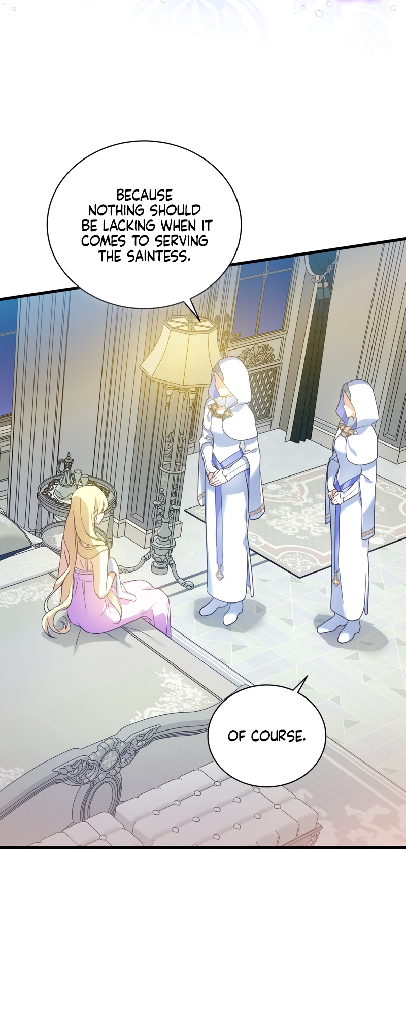 The saintess got stuck in the Wall!!  Chapter 1 page 38 - 