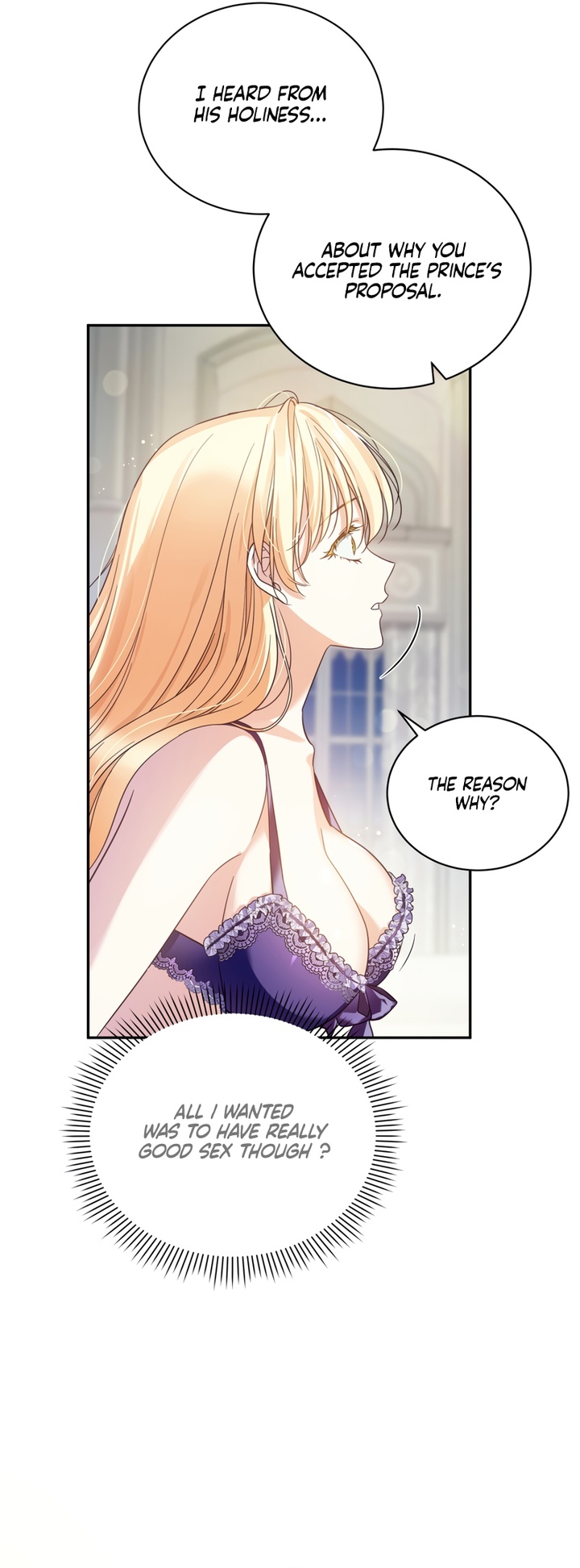 The saintess got stuck in the Wall!!  Chapter 4 page 13 - 