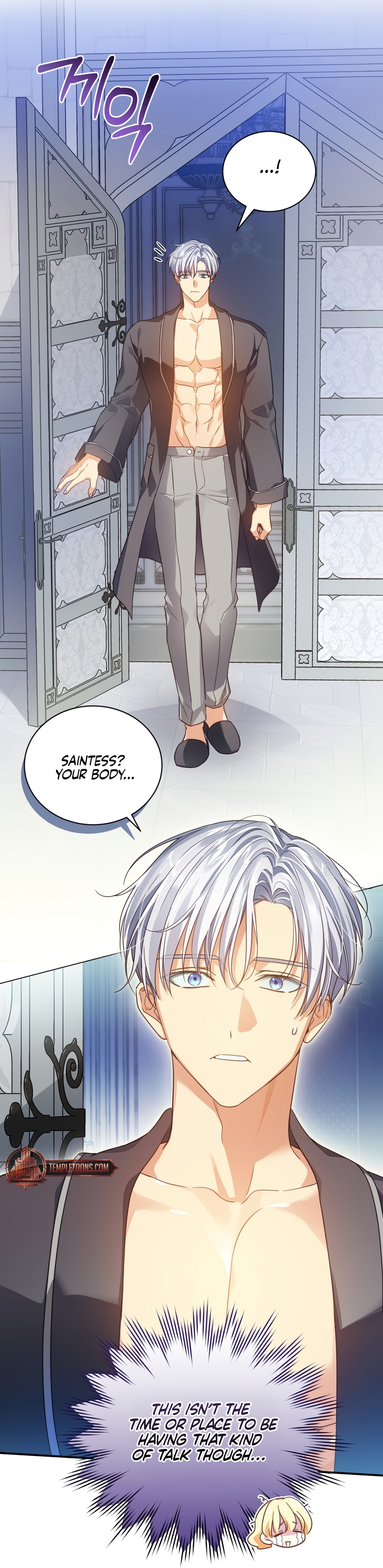 The saintess got stuck in the Wall!!  Chapter 4 page 10 - 