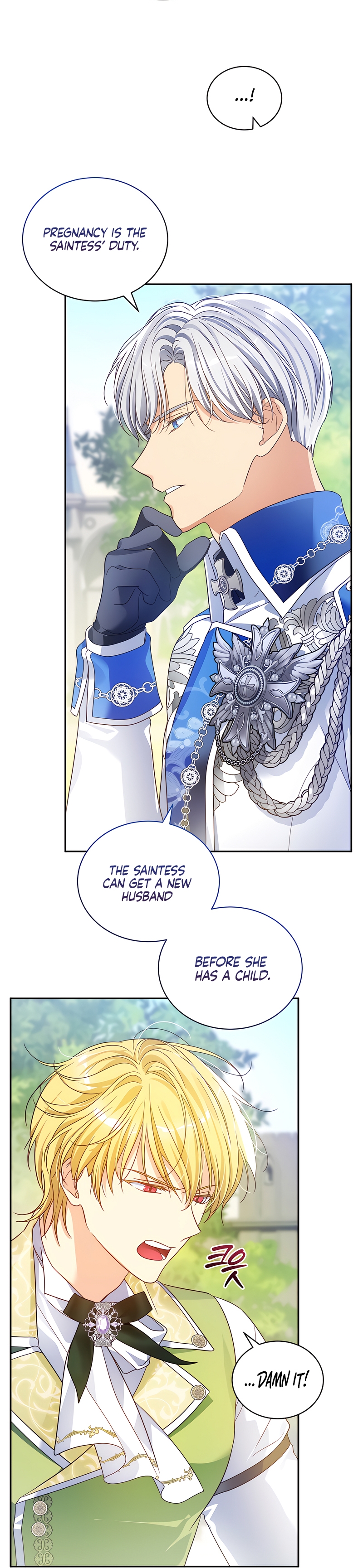 The saintess got stuck in the Wall!!  Chapter 5 page 23 - 