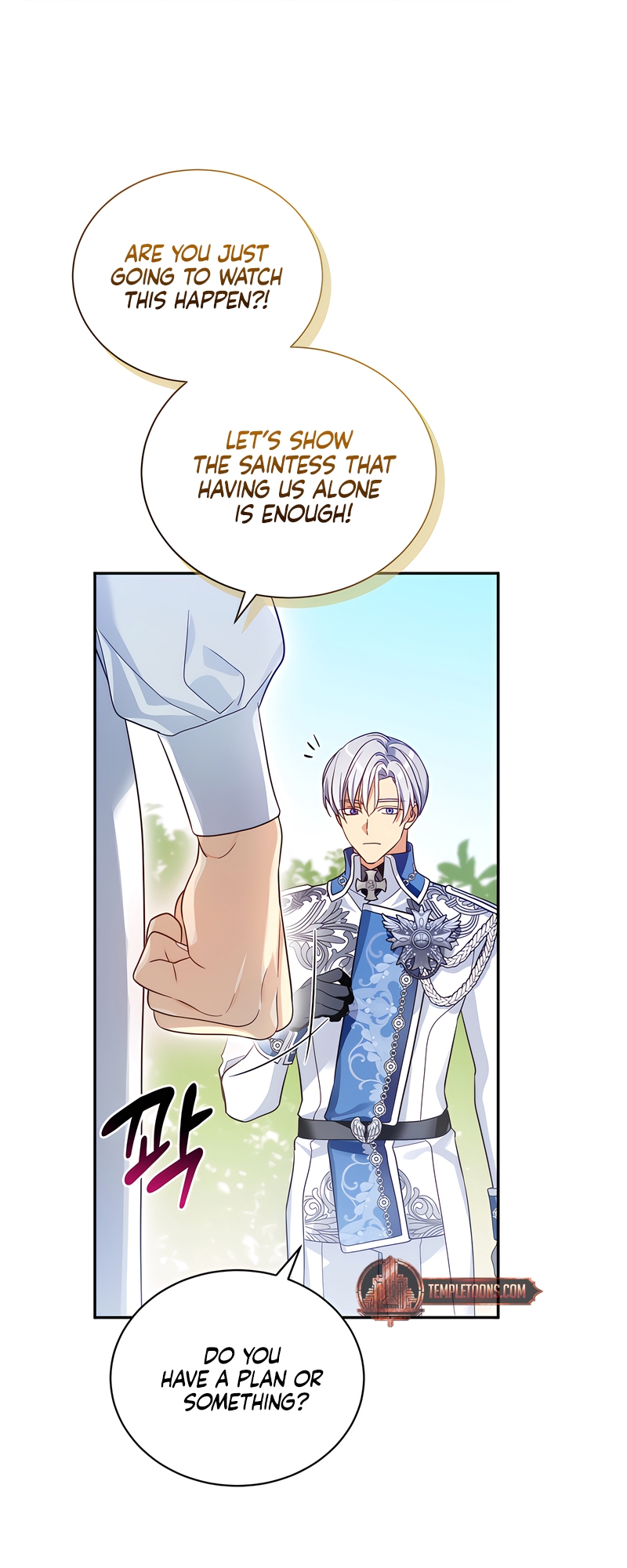 The saintess got stuck in the Wall!!  Chapter 5 page 24 - 