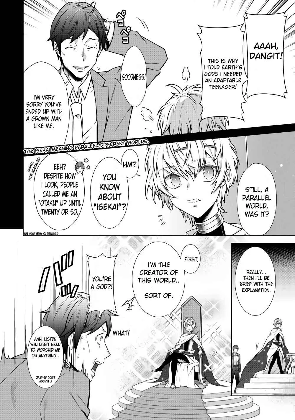 The Salaryman Traveling Another World At His Own Pace Chapter 1.1 page 7 - 