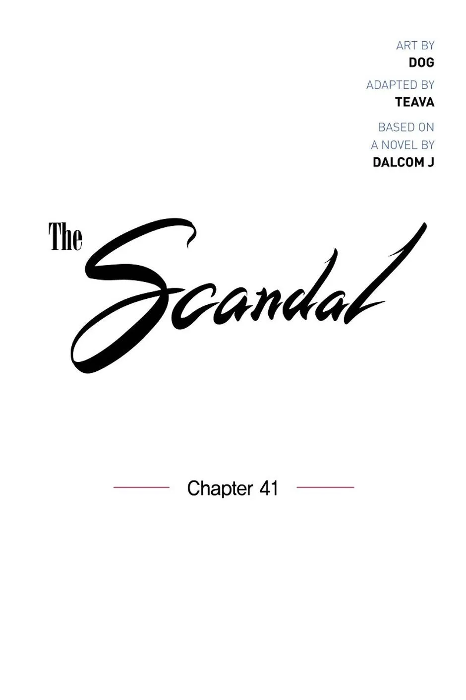 The Scandal (DOG) Chapter 41 page 1 - 