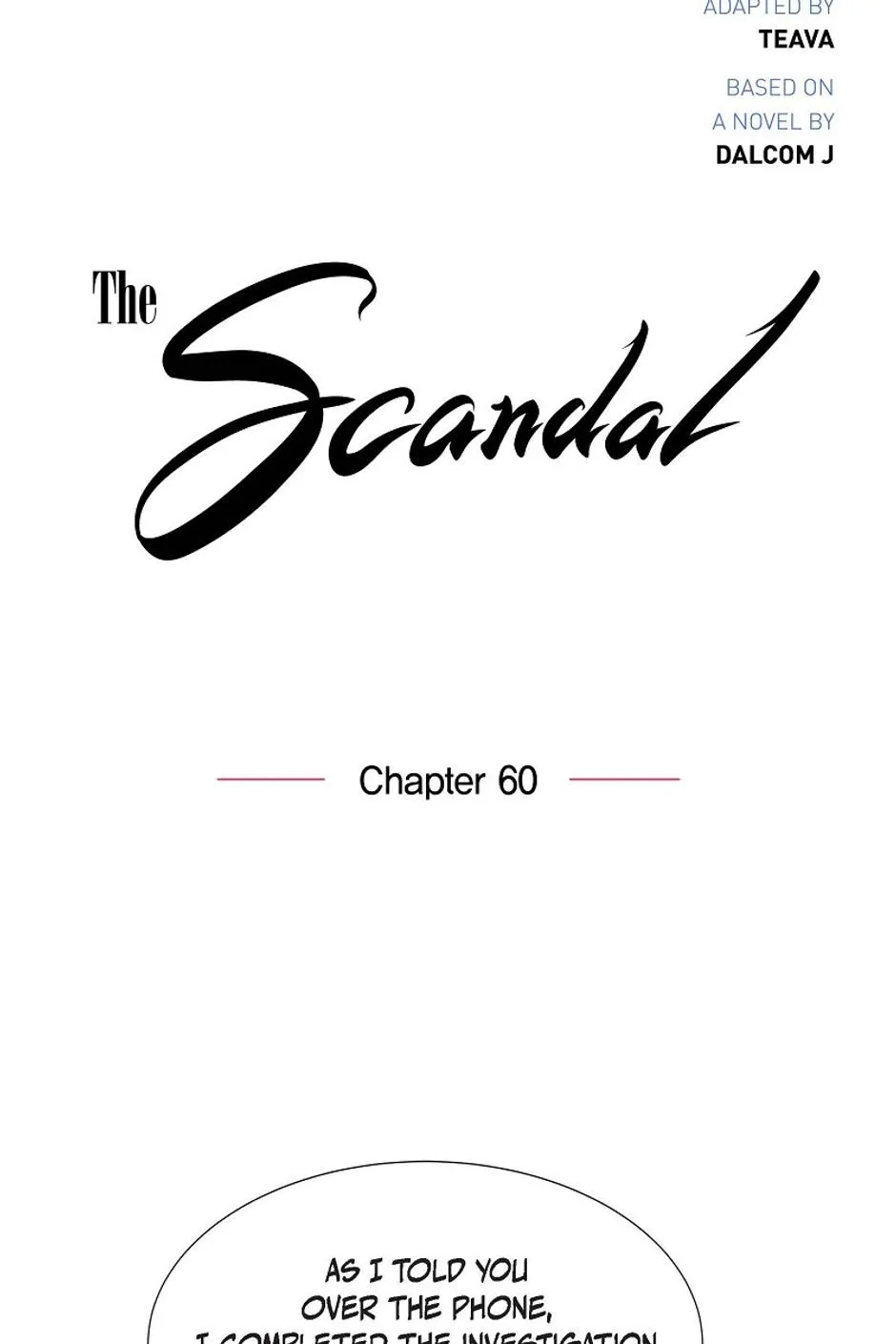 The Scandal (DOG) Chapter 60 page 10 - 