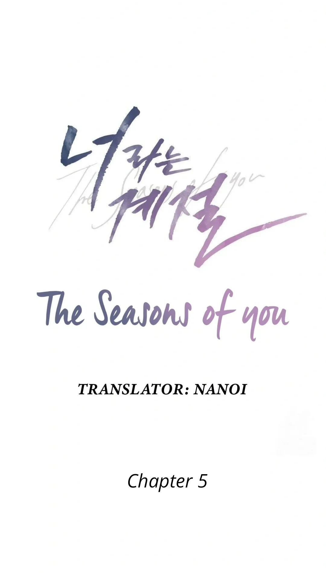 The Seasons of you Chapter 5 page 53 - 