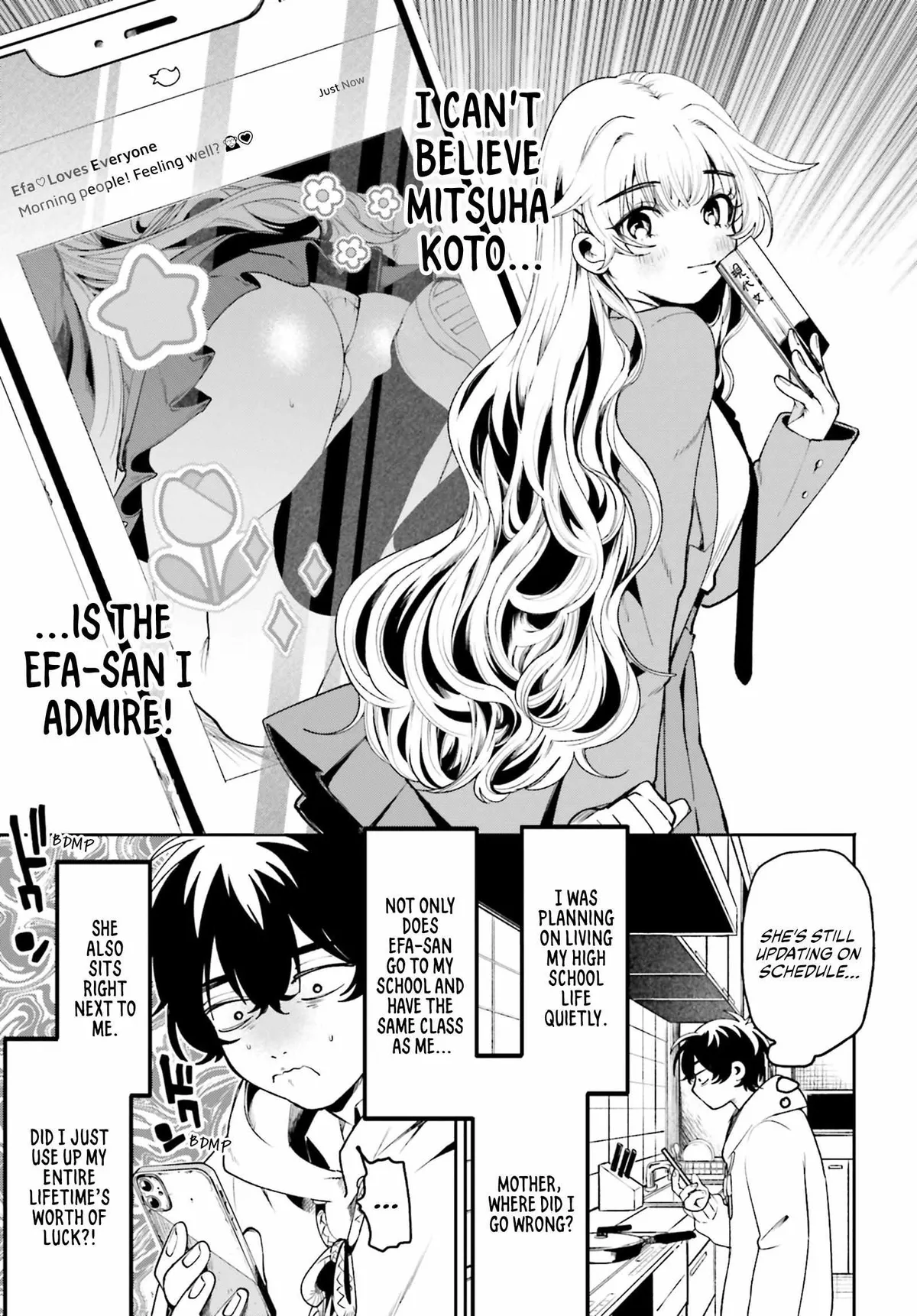 The Secret Girl Through the Filter Chapter 3 page 4 - 