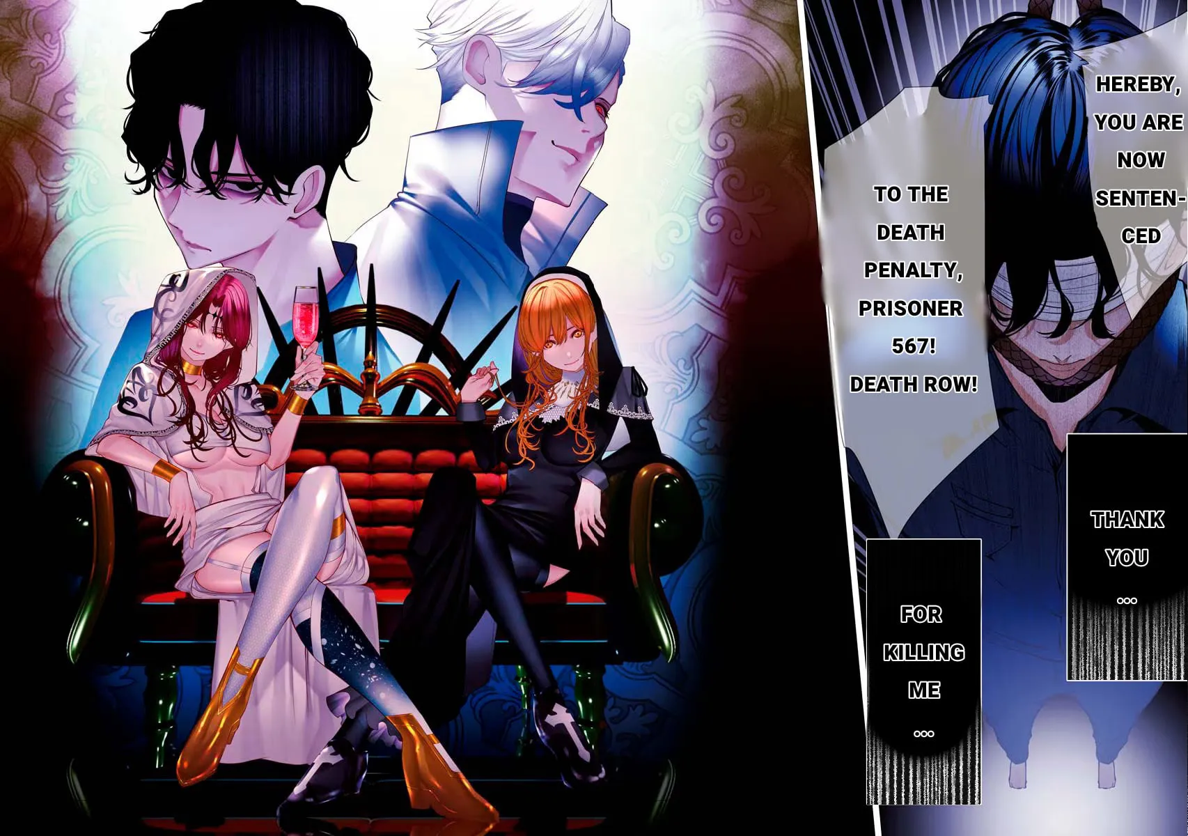 The Serial Killer Is Reincarnated into the Another World. Chapter 1 page 6 - 