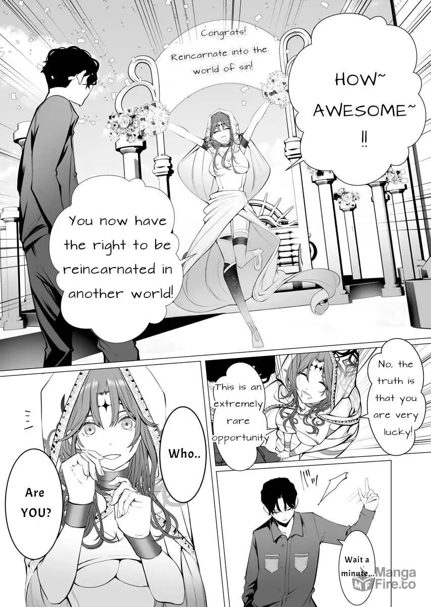 The Serial Killer Is Reincarnated into the Another World. Chapter 1 page 8 - 