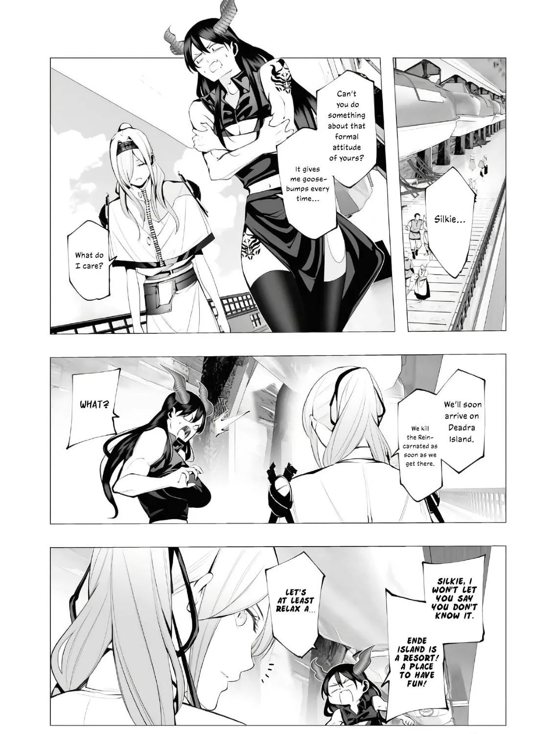 The Serial Killer Is Reincarnated into the Another World. Chapter 19 page 35 - 