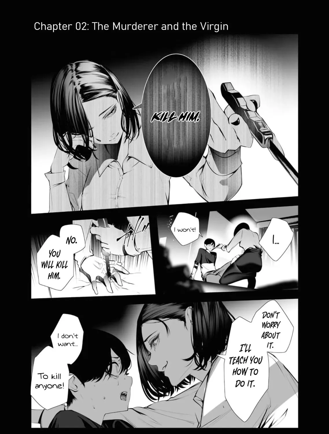 The Serial Killer Is Reincarnated into the Another World. Chapter 2 page 3 - 