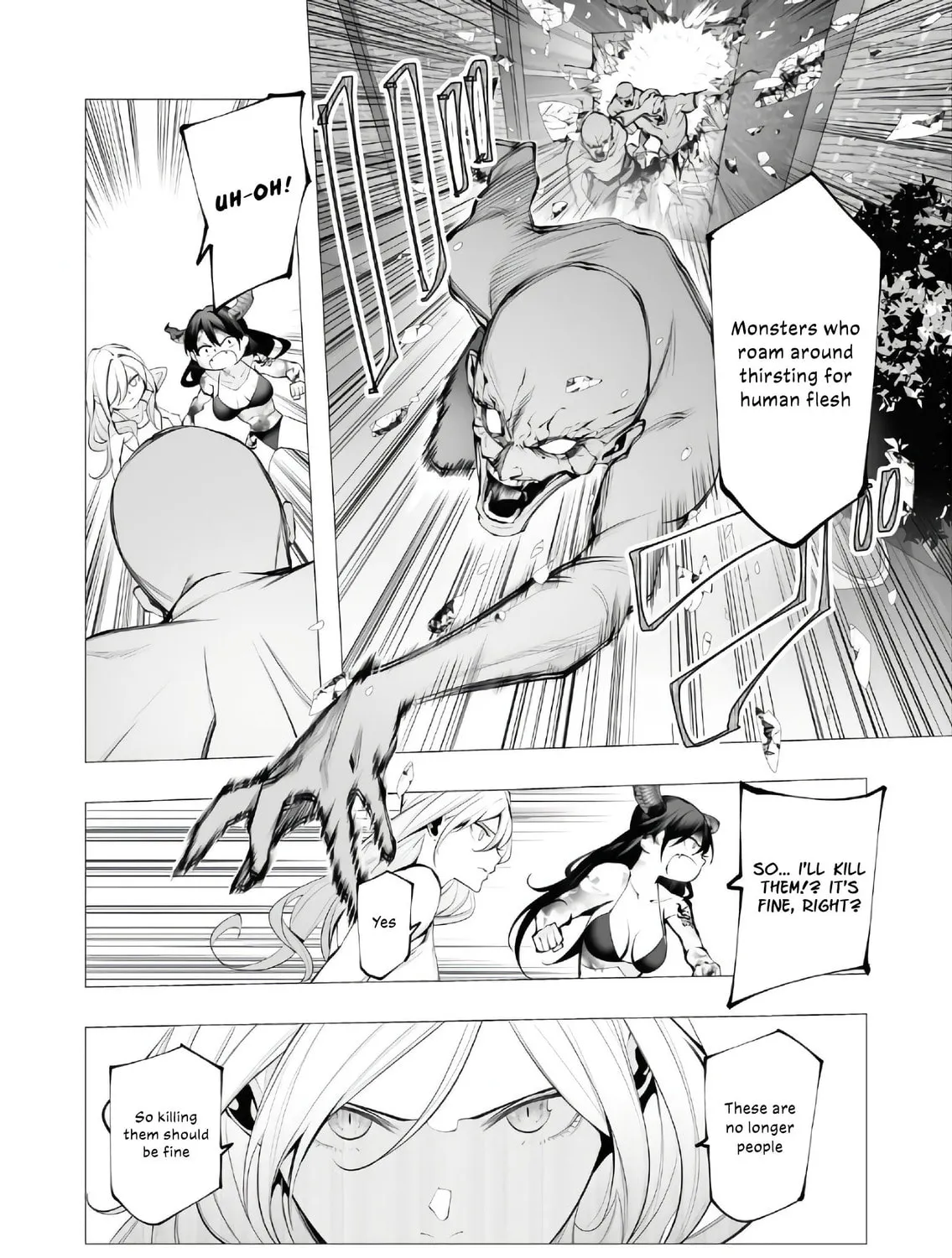 The Serial Killer Is Reincarnated into the Another World. Chapter 21 page 37 - 