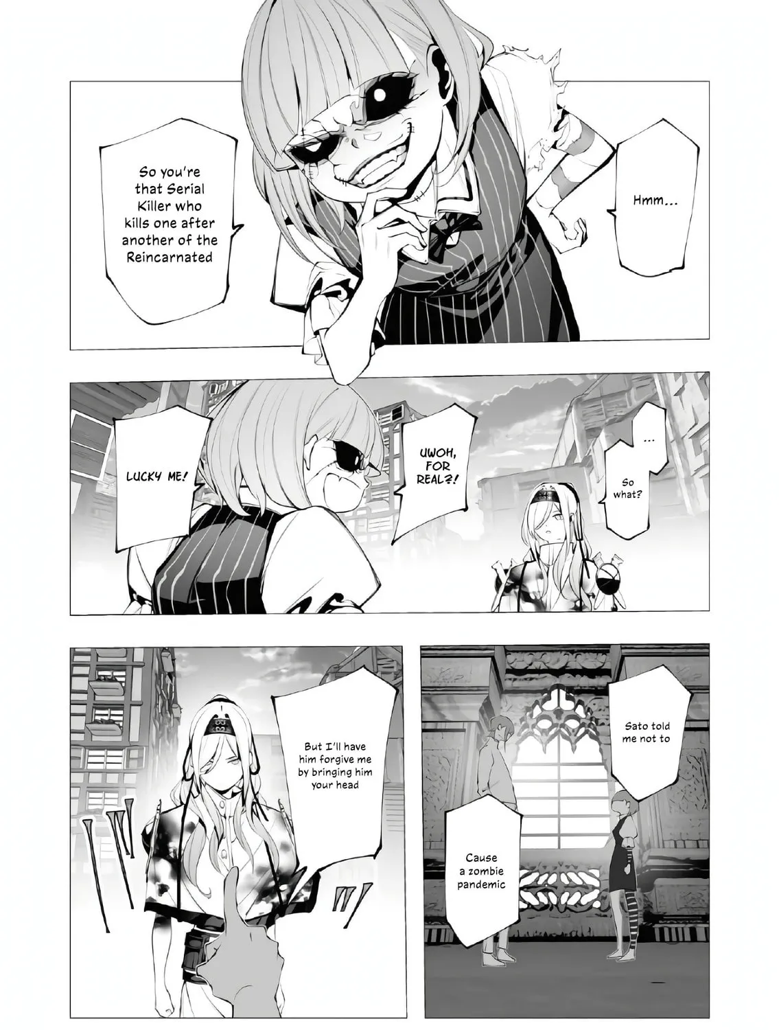 The Serial Killer Is Reincarnated into the Another World. Chapter 23 page 7 - 