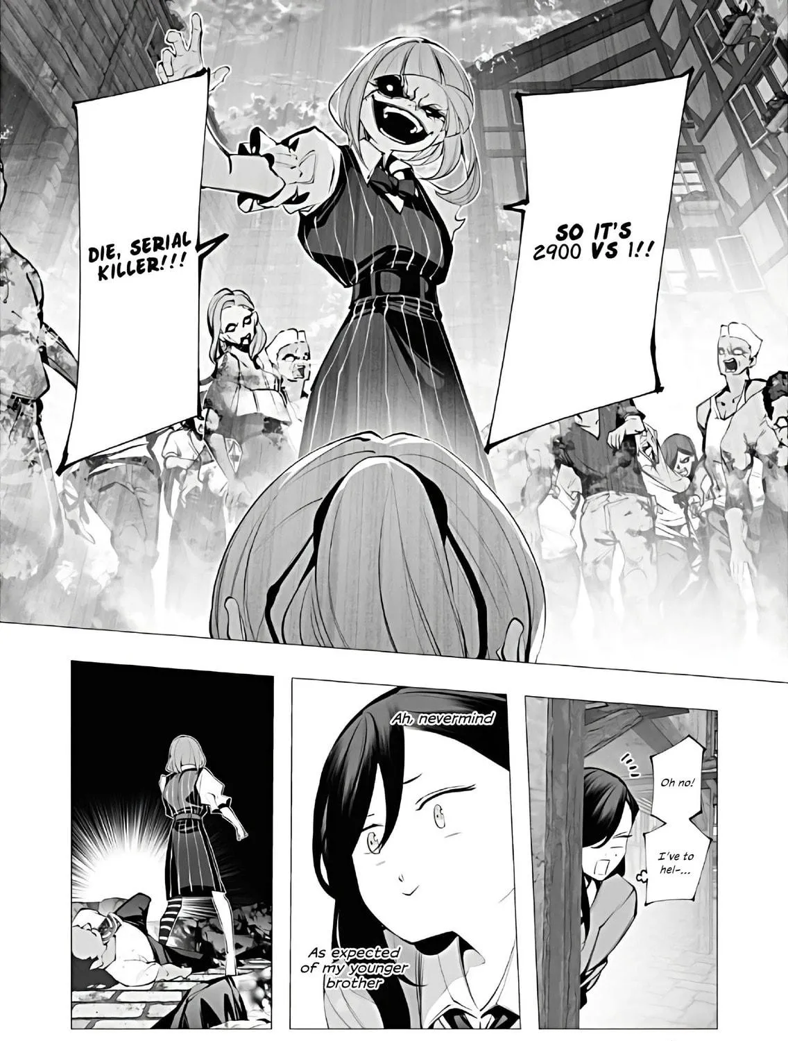 The Serial Killer Is Reincarnated into the Another World. Chapter 24 page 35 - 