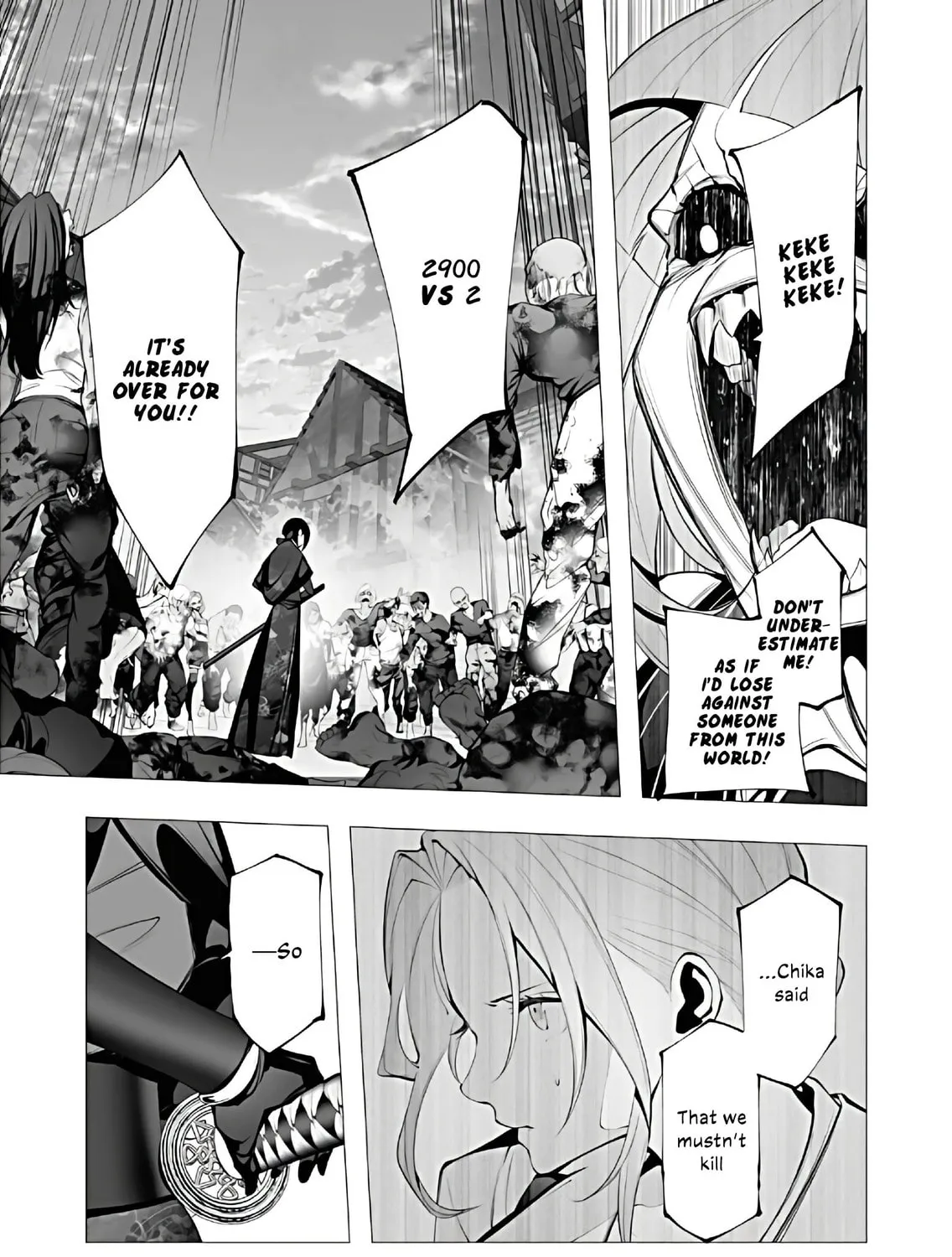 The Serial Killer Is Reincarnated into the Another World. Chapter 24 page 55 - 