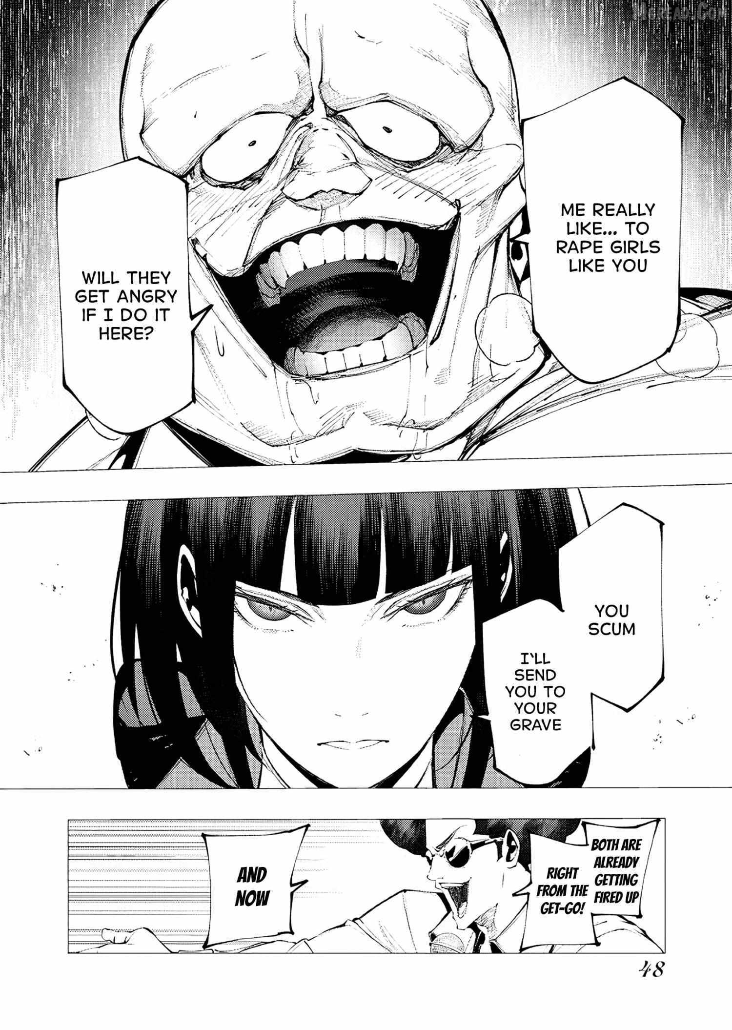 The Serial Killer Is Reincarnated into the Another World. Chapter 34 page 12 - 