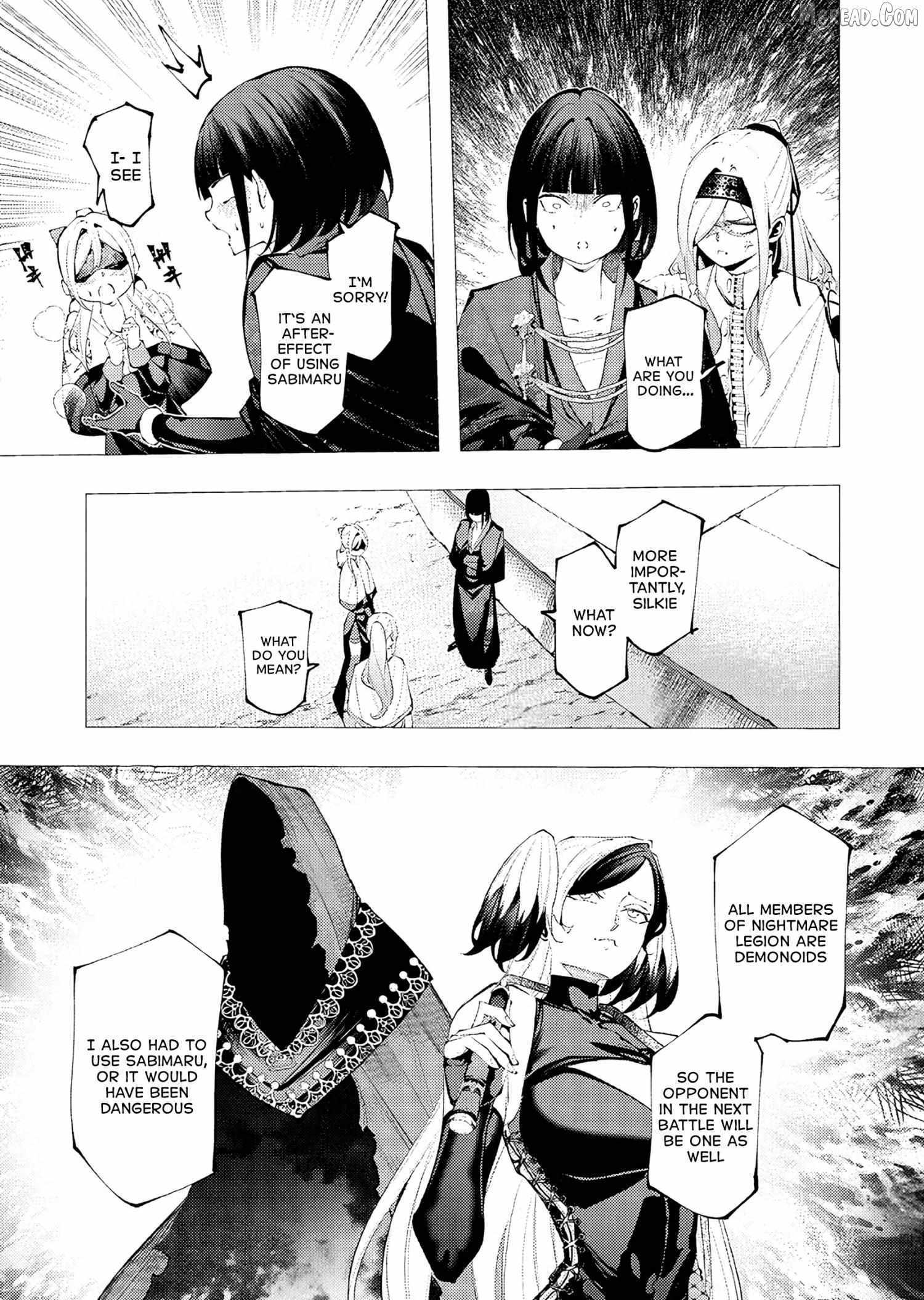 The Serial Killer Is Reincarnated into the Another World. Chapter 35 page 3 - 