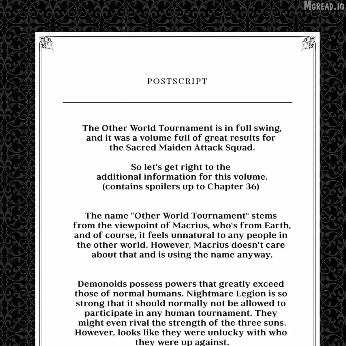 The Serial Killer Is Reincarnated into the Another World. Chapter 37.2 page 5 - 