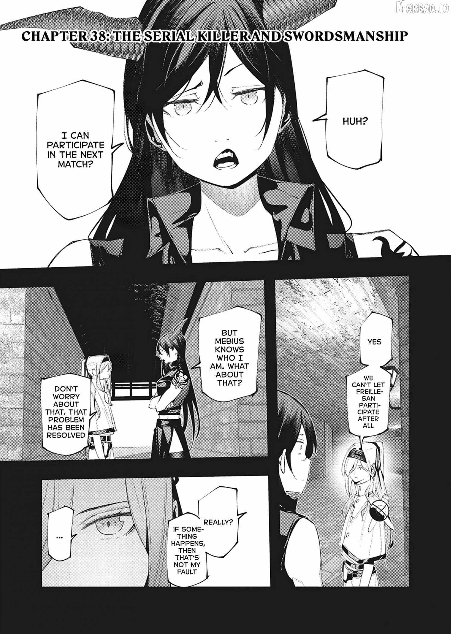 The Serial Killer Is Reincarnated into the Another World. Chapter 38 page 1 - 