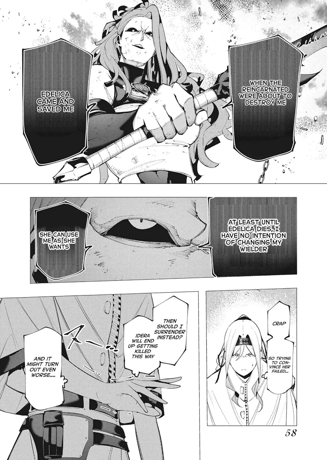 The Serial Killer Is Reincarnated into the Another World. Chapter 39 page 22 - 