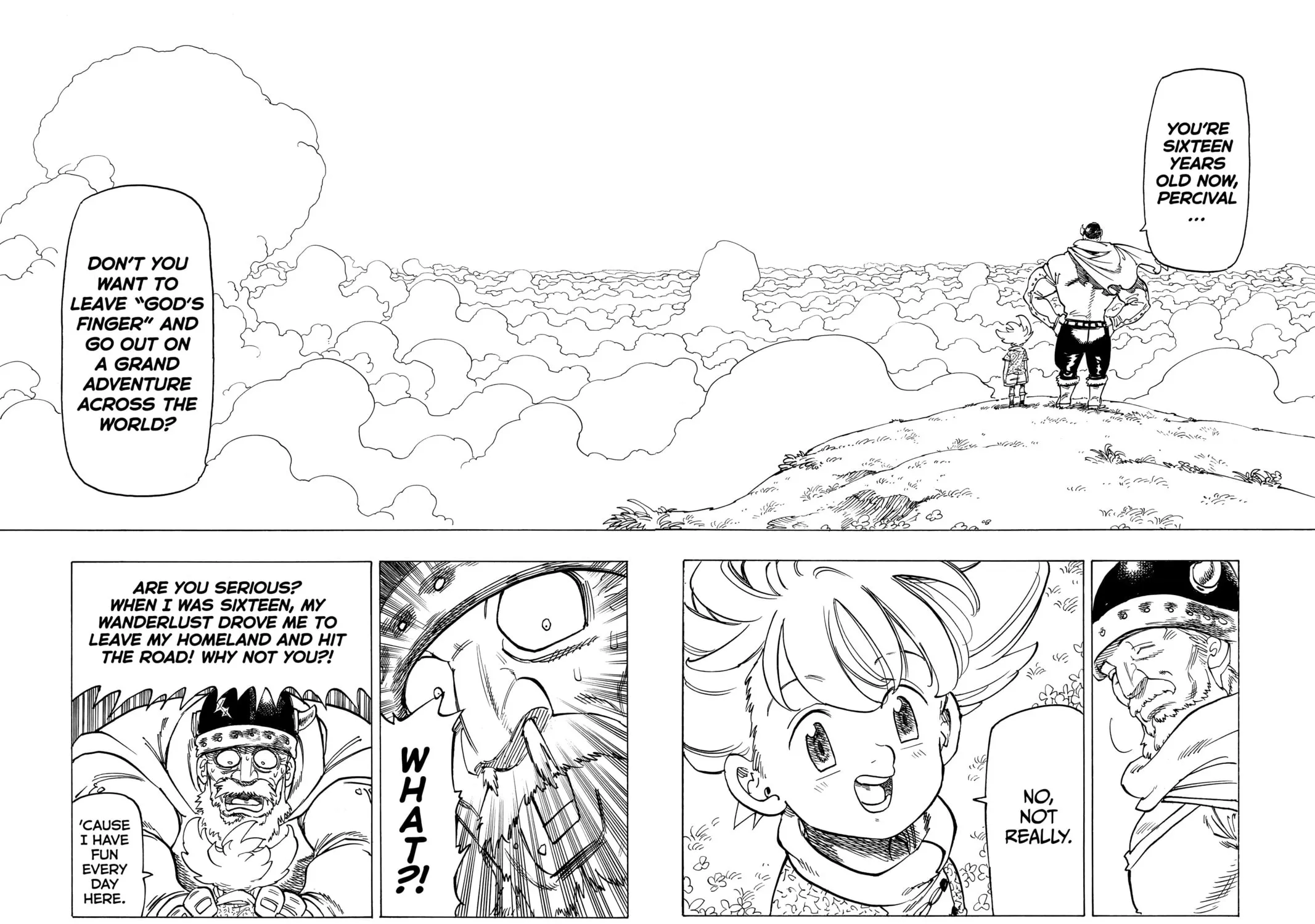 The Seven Deadly Sins: Four Knights of the Apocalypse Chapter 1 page 33 - 
