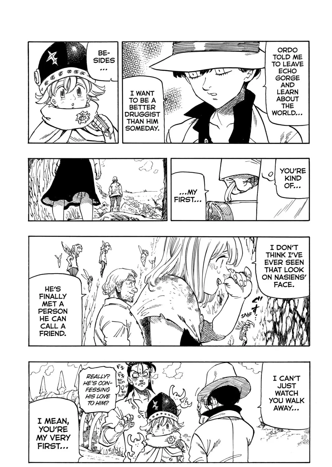 The Seven Deadly Sins: Four Knights of the Apocalypse Chapter 13 page 33 - 