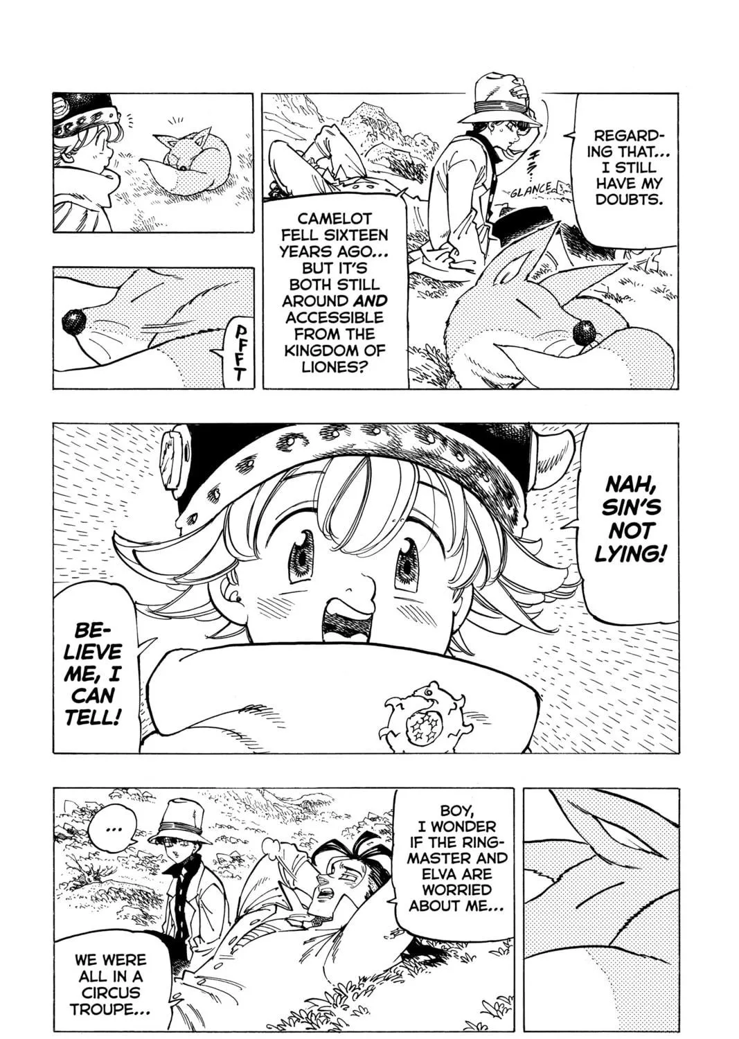 The Seven Deadly Sins: Four Knights of the Apocalypse Chapter 14 page 23 - 