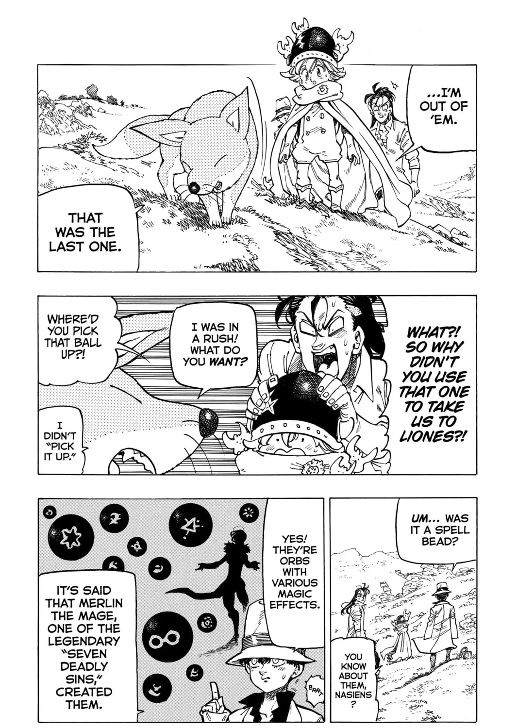 The Seven Deadly Sins: Four Knights of the Apocalypse Chapter 14 page 27 - 