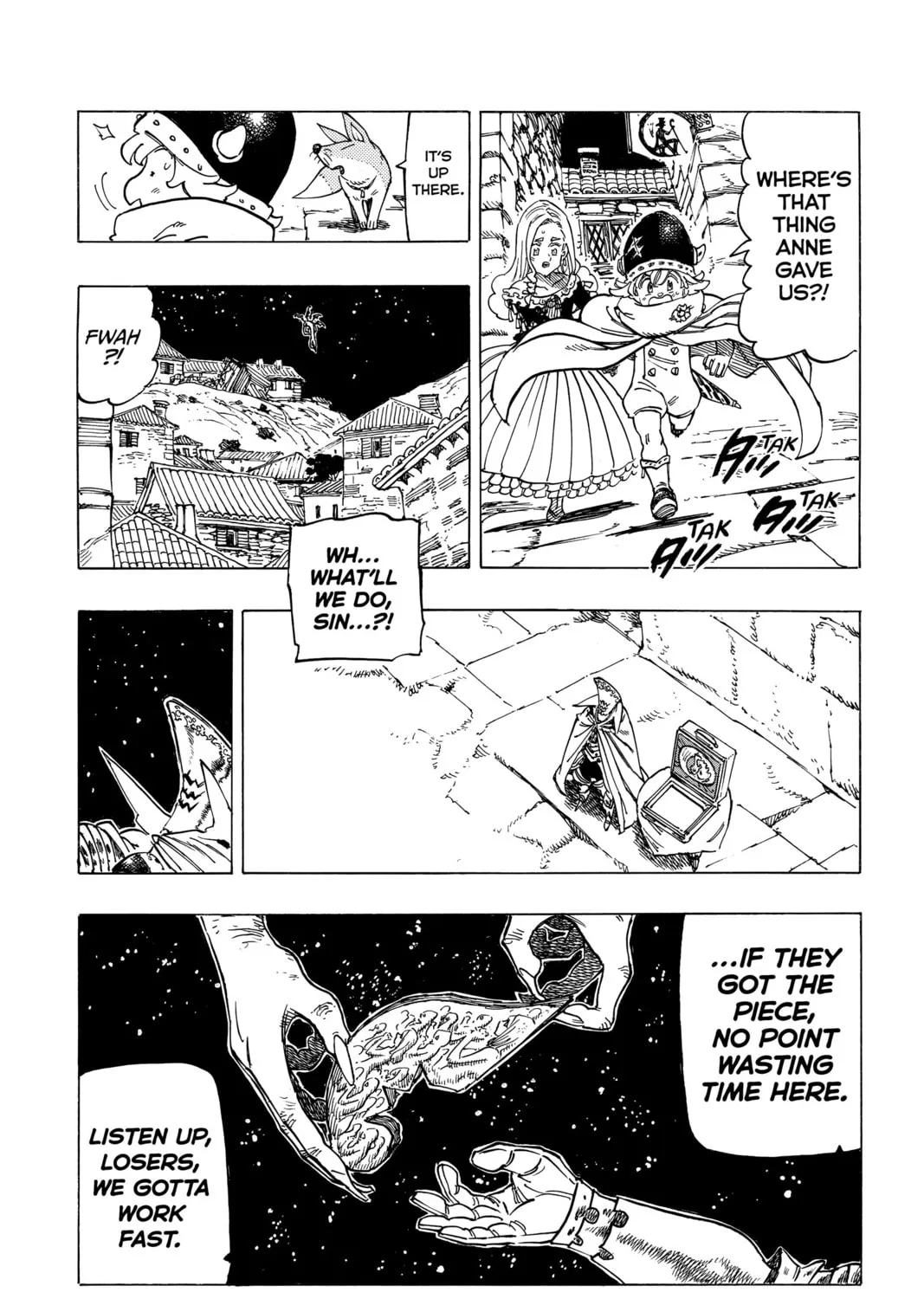 The Seven Deadly Sins: Four Knights of the Apocalypse Chapter 16 page 33 - 