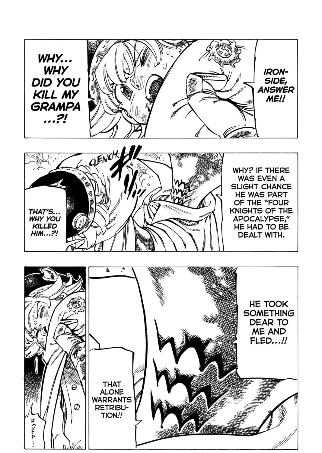 The Seven Deadly Sins: Four Knights of the Apocalypse Chapter 19 page 17 - 