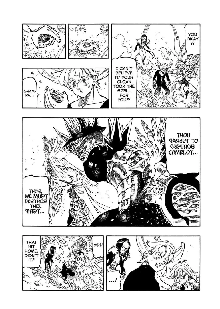 The Seven Deadly Sins: Four Knights of the Apocalypse Chapter 204 page 7 - 