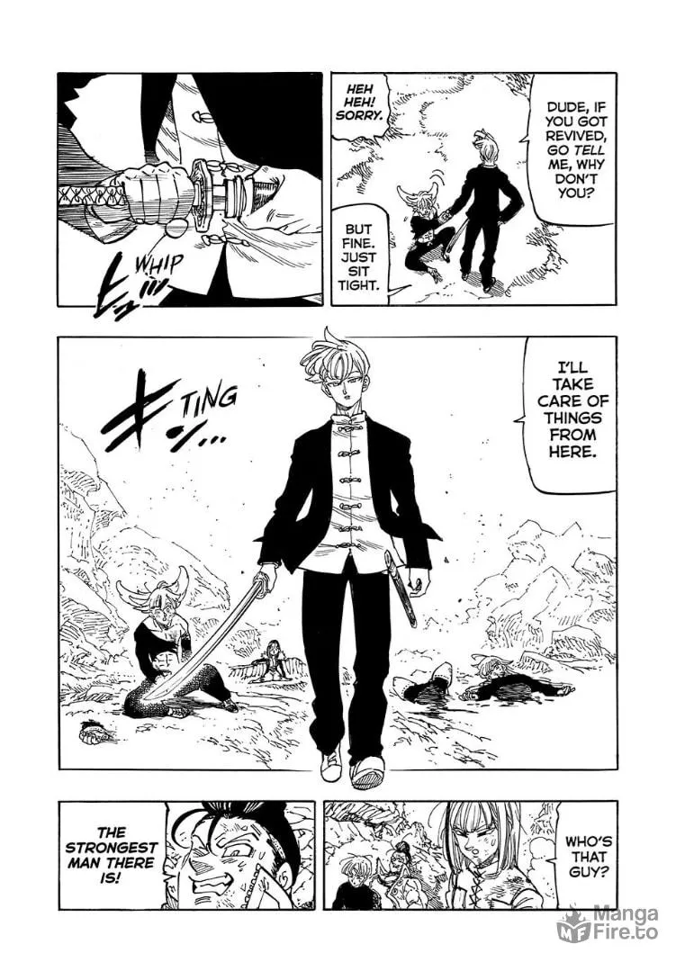 The Seven Deadly Sins: Four Knights of the Apocalypse Chapter 205 page 3 - 