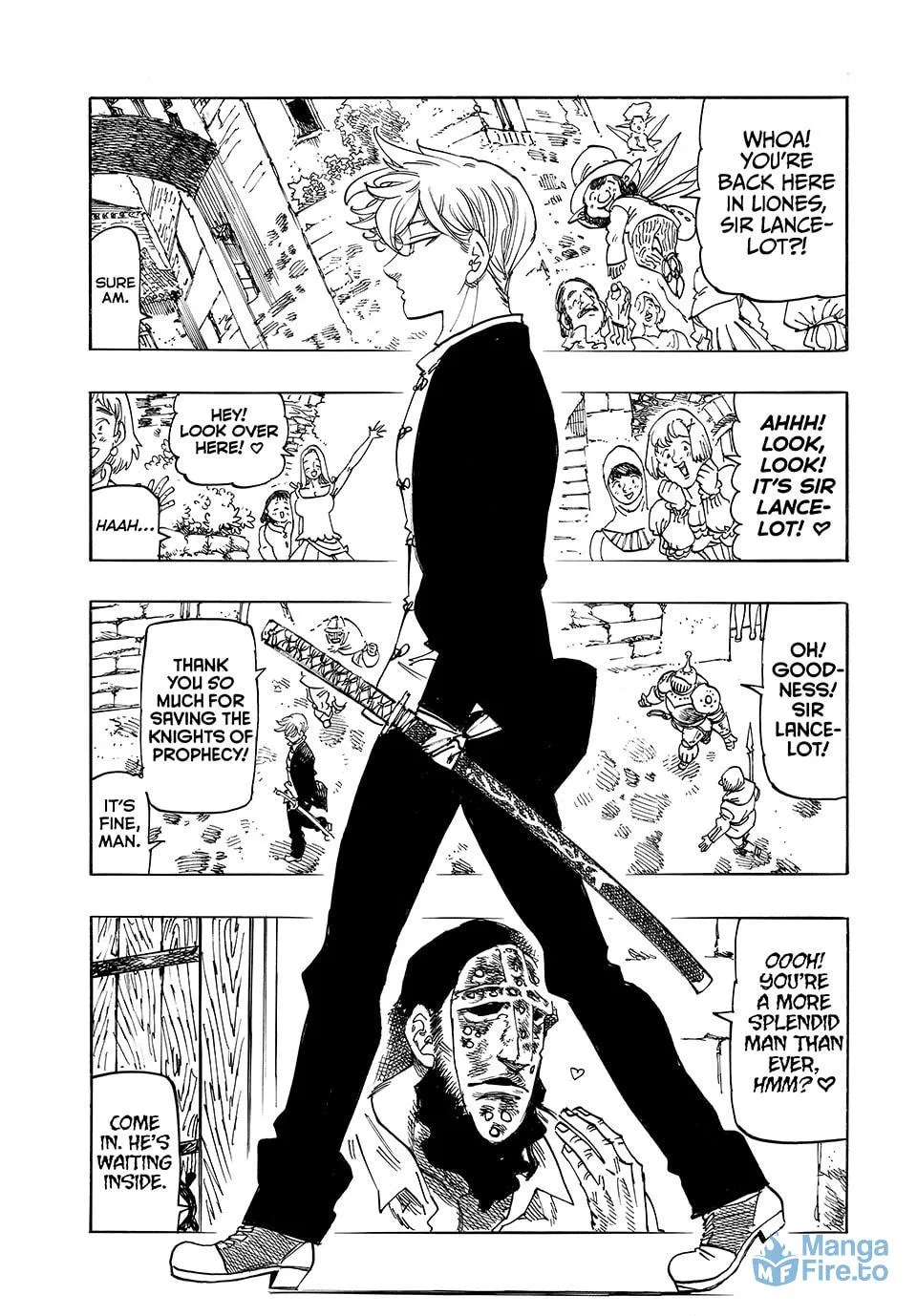 The Seven Deadly Sins: Four Knights of the Apocalypse Chapter 207 page 3 - 