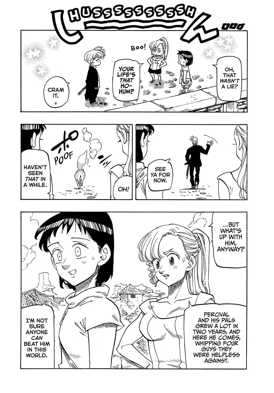 The Seven Deadly Sins: Four Knights of the Apocalypse Chapter 207 page 8 - 
